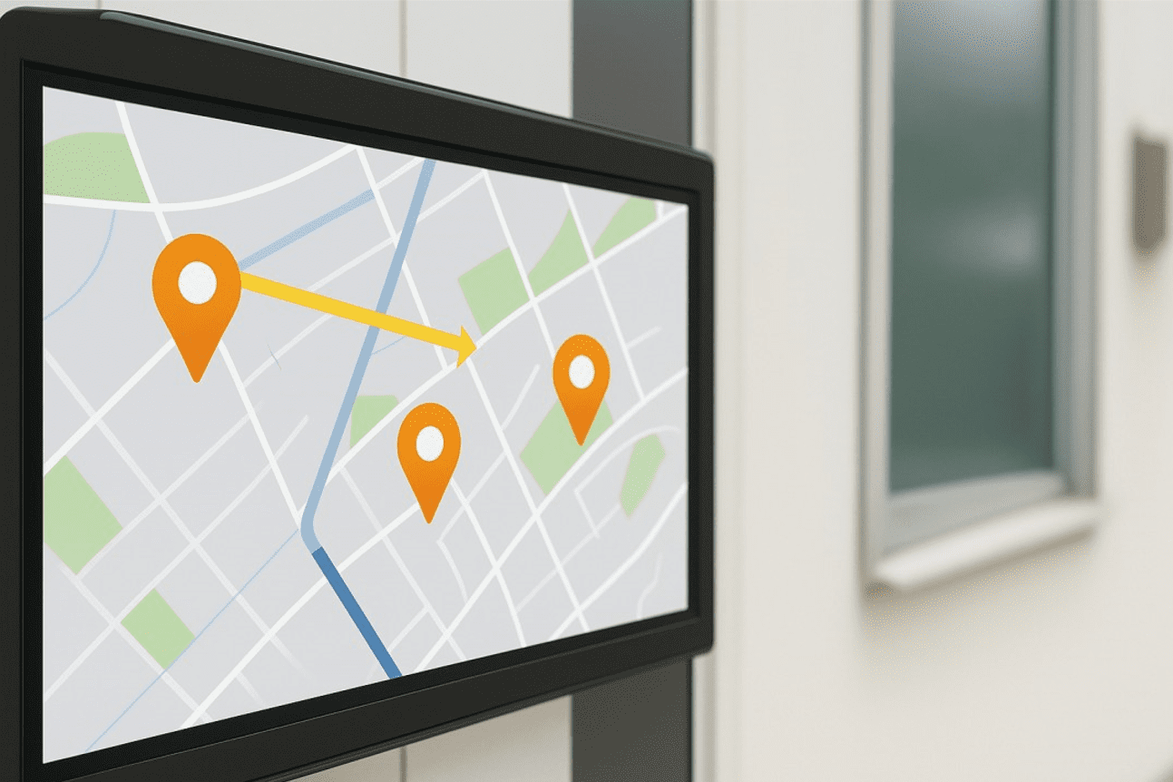 GPS traked - leaflet distribution