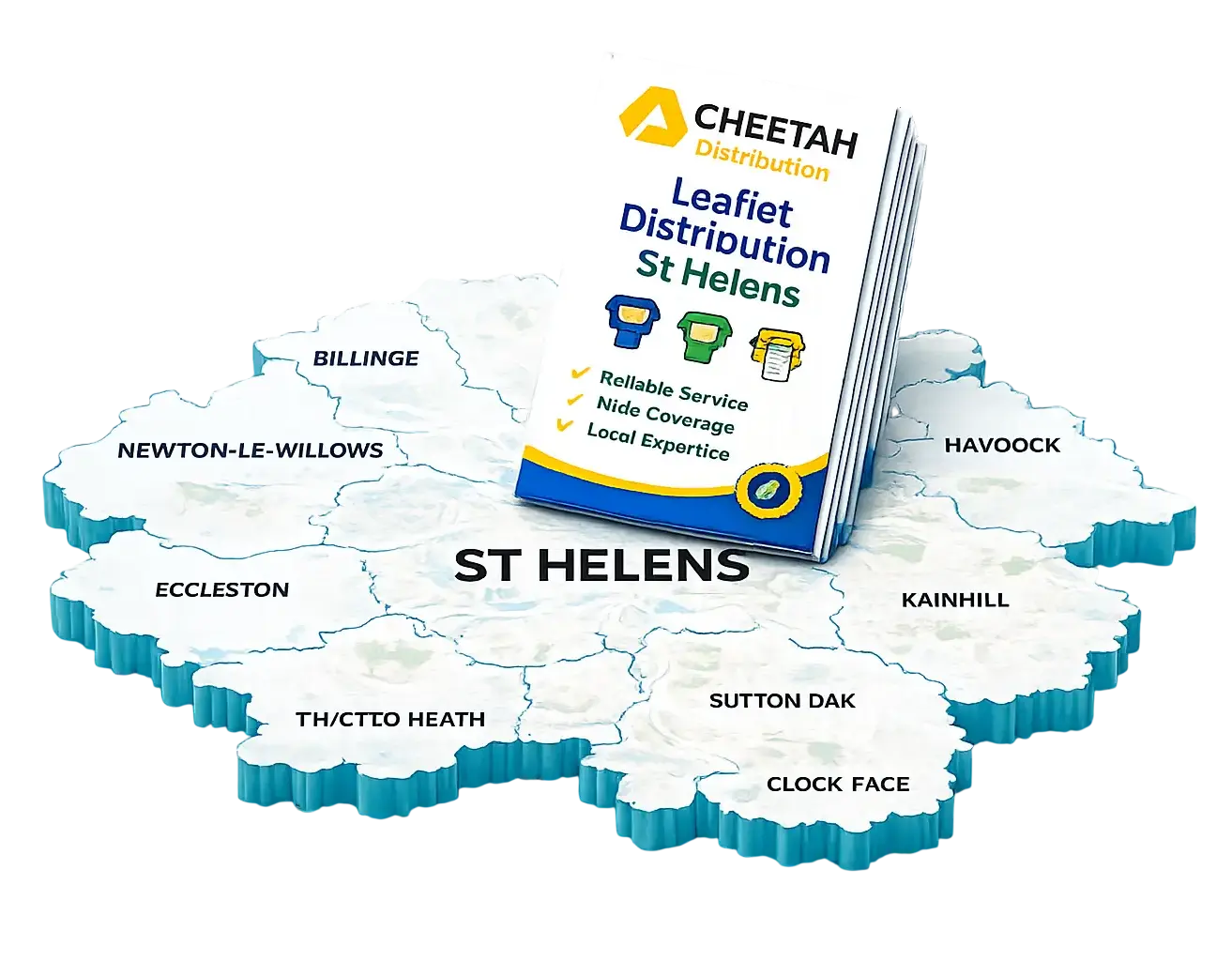 leaflet distribution St Helens