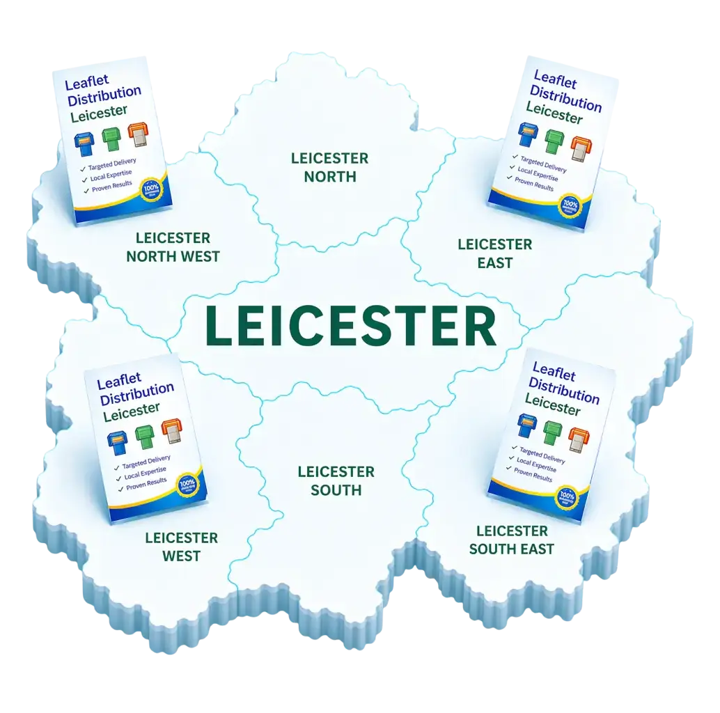 leaflet distribution Leicester UK