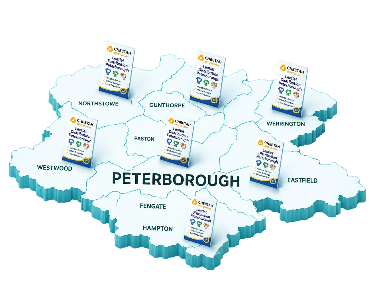 leaflet distribution in Peterborough uk