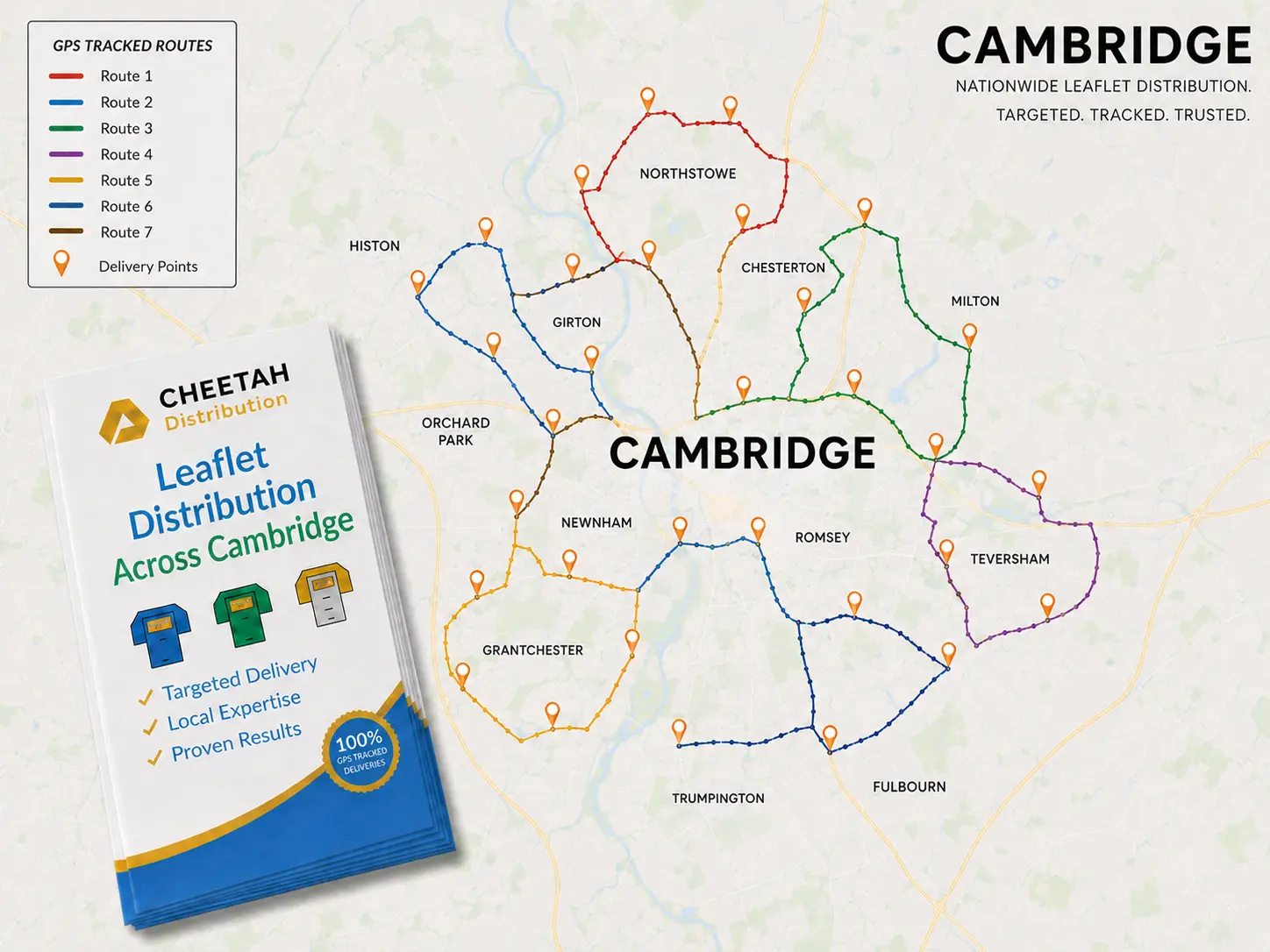 Leaflet Distribution Cambridge