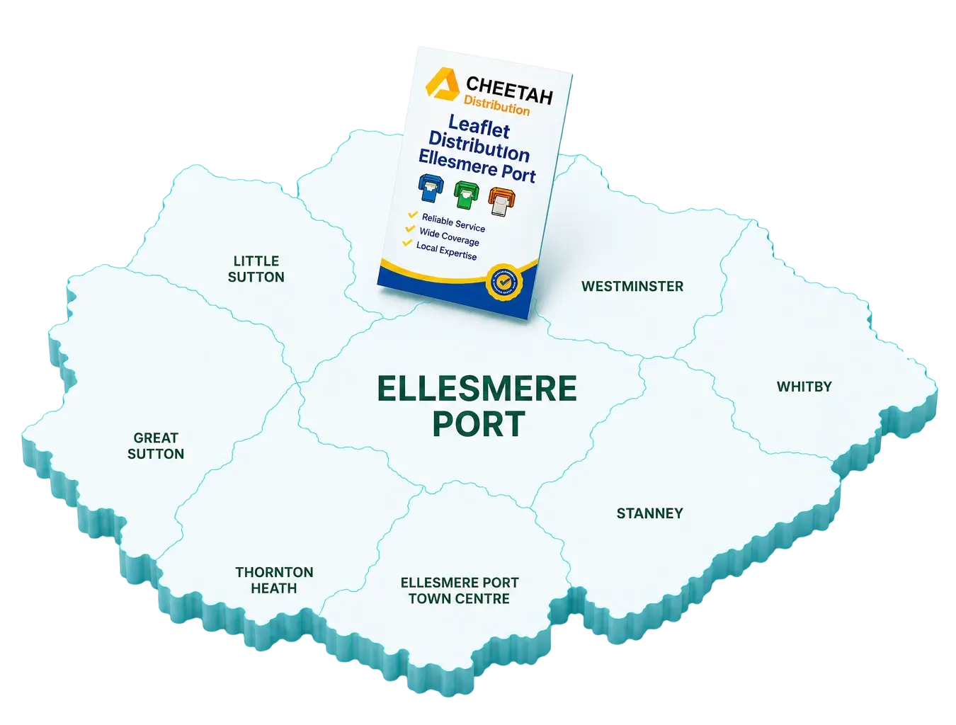 leaflet distribution Ellesmere Port UK
